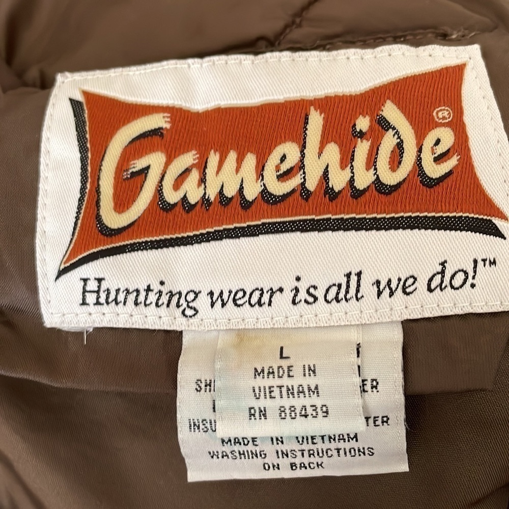 GAMEHIDE Reversible Jacket Size Large - Picture 10 of 11